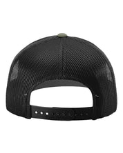 Spanish Fly Logo Leather Patch Snapback Trucker Hat