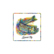 Spanish Fly “Neon Tide” Tarpon Suede Patch Snapback