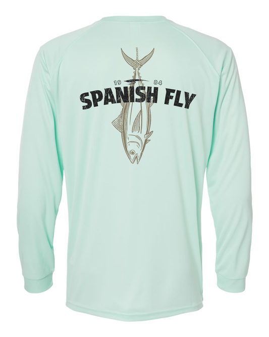 Spanish Fly Fish On Performance Long Sleeve