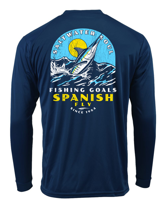 Fishing Goals Performance Long Sleeve