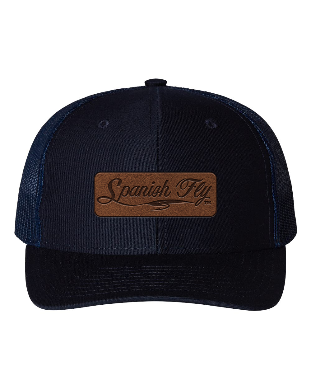 Youth Spanish Fly Leather Patch Trucker