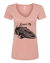 Womens Gulf Giant V-Neck Shirt