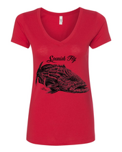 Womens Gulf Giant V-Neck Shirt
