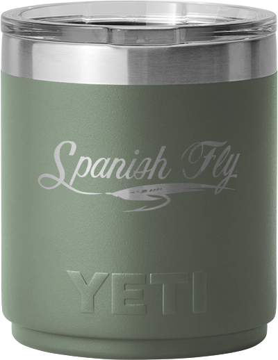Spanish Fly Yeti 10 oz Lowball Rambler 2.0