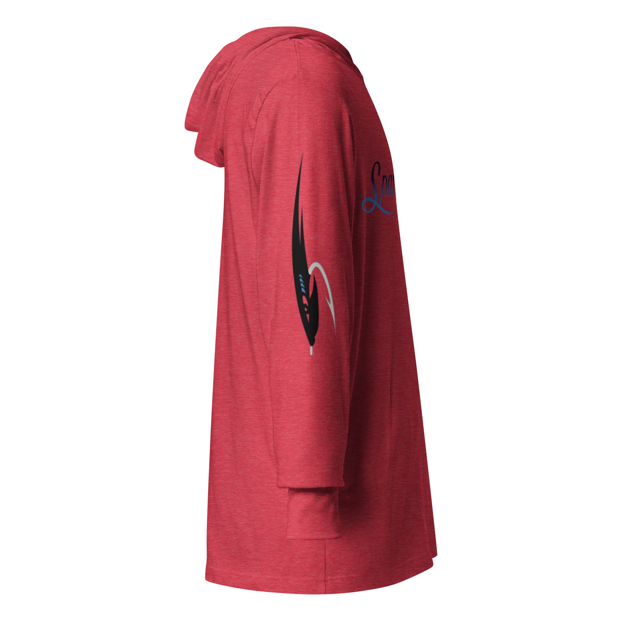 Men's Hooded Long-Sleeve Spanish Fly Bug Shirt