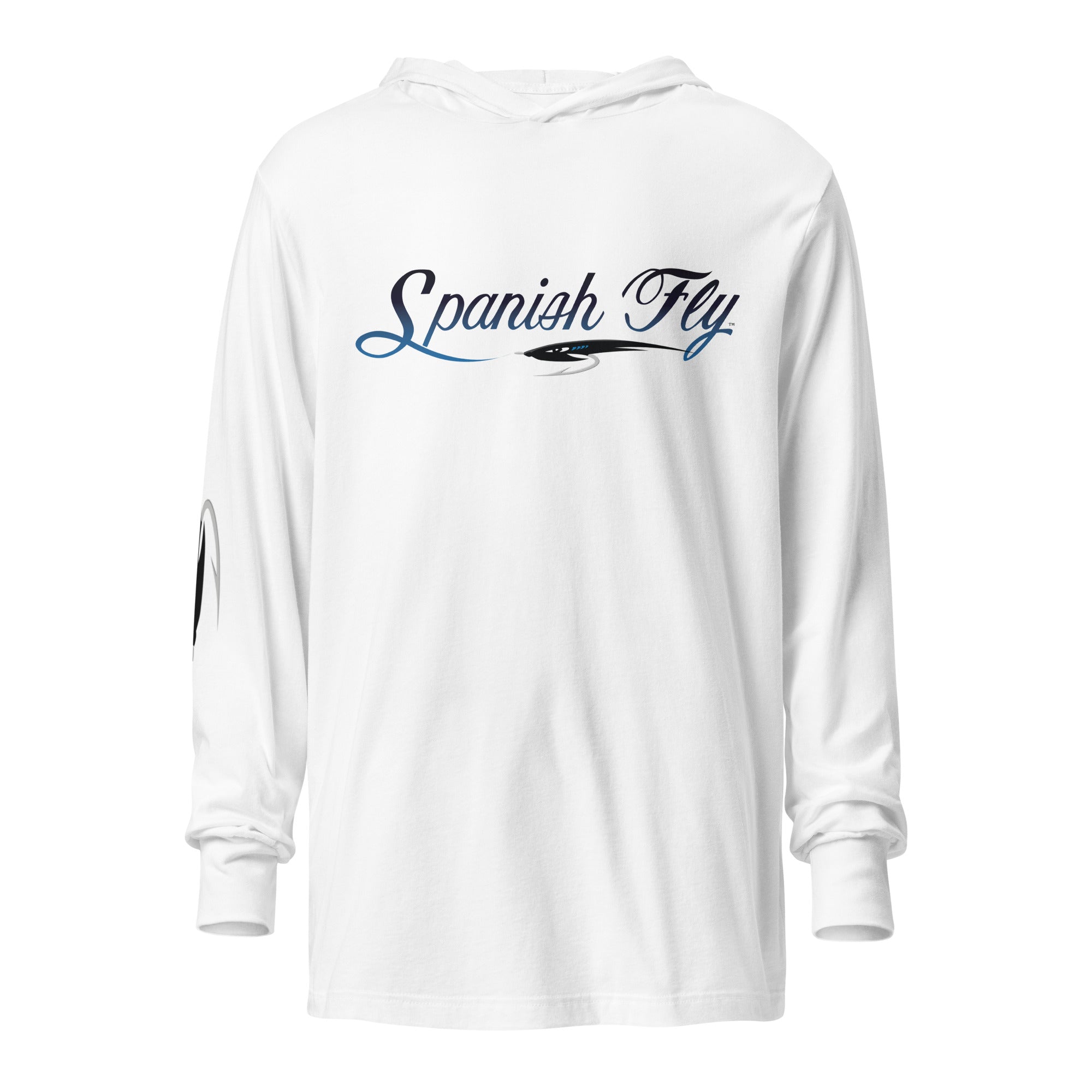 Men's Hooded Long-Sleeve Spanish Fly Bug Shirt