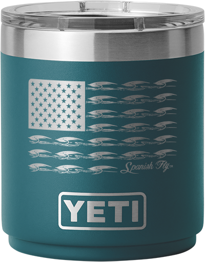 Spanish Fly Bug Stripes Yeti 10 oz Lowball Rambler 2.0