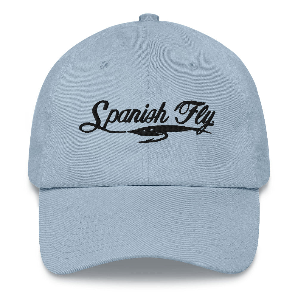 Light Blue Spanish Fly Logo Dad Hat
