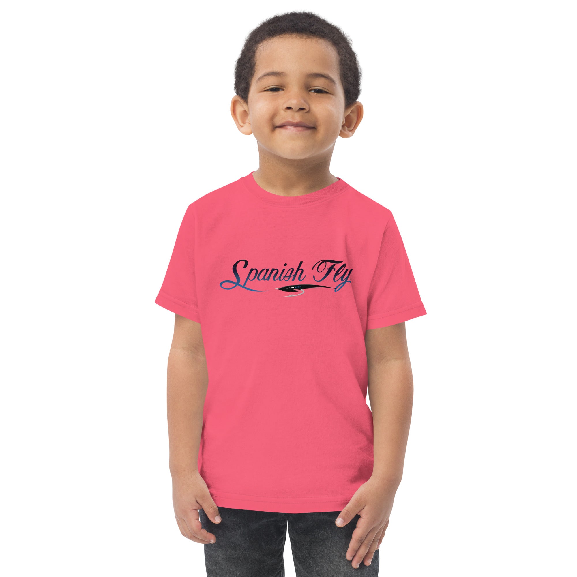Pink Spanish Fly Logo Toddler T-Shirt