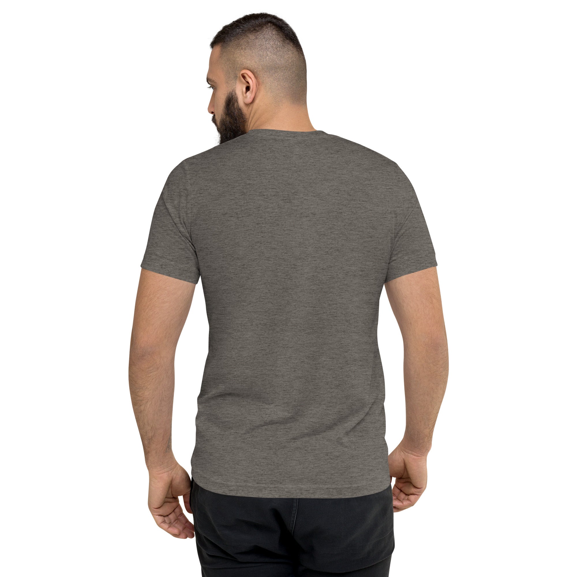 Grey Spanish Fly Logo Short Sleeve T-shirt