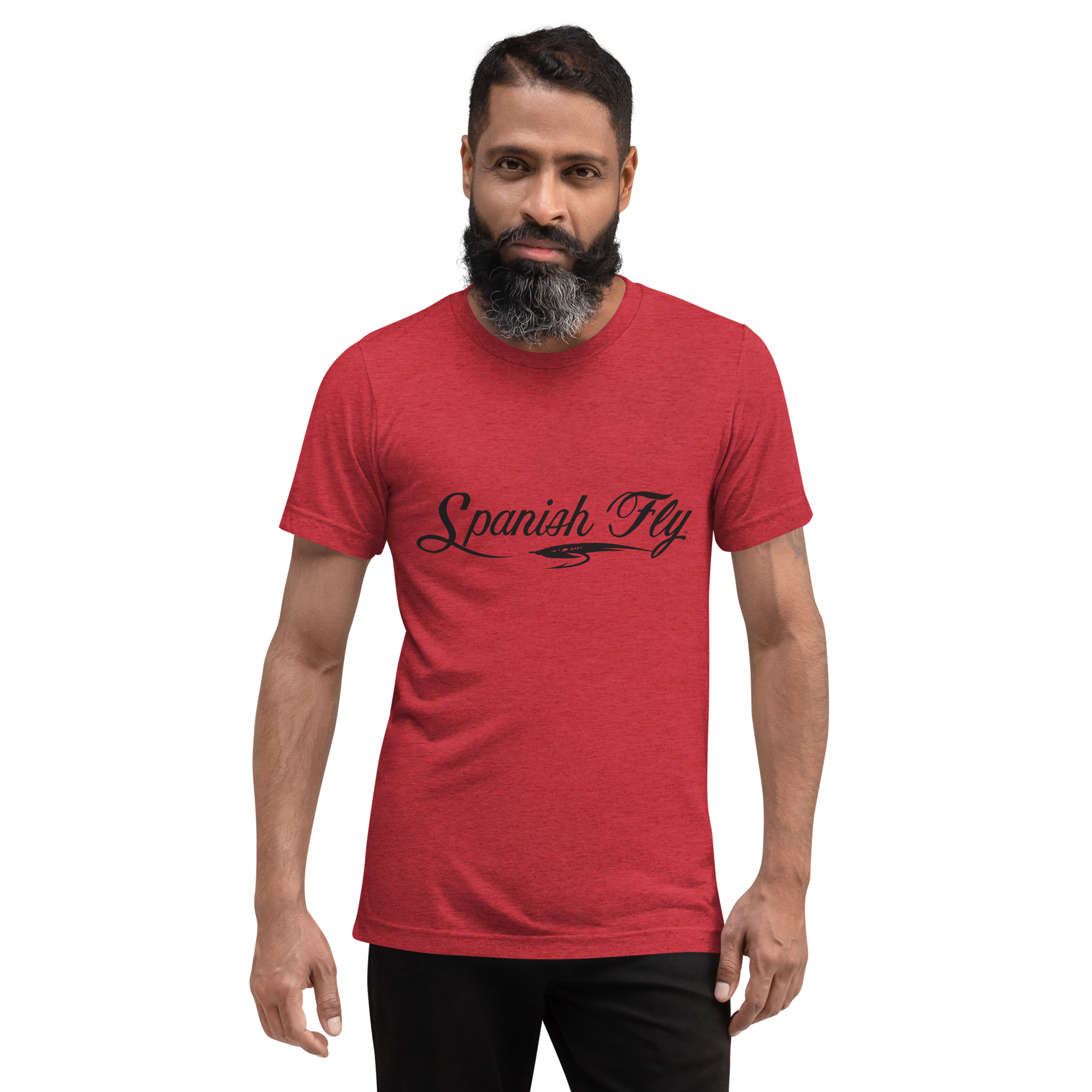 Red Spanish Fly Logo Short Sleeve T-shirt
